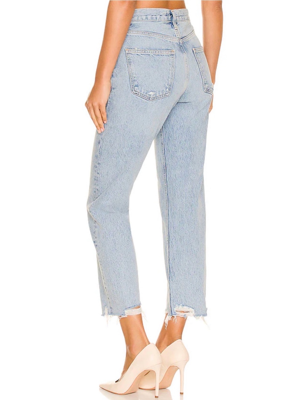 AGOLDE 90's Crop in Nerve Sz 29 100% Organic Cotton A1736-1206 - Picture 3 of 9